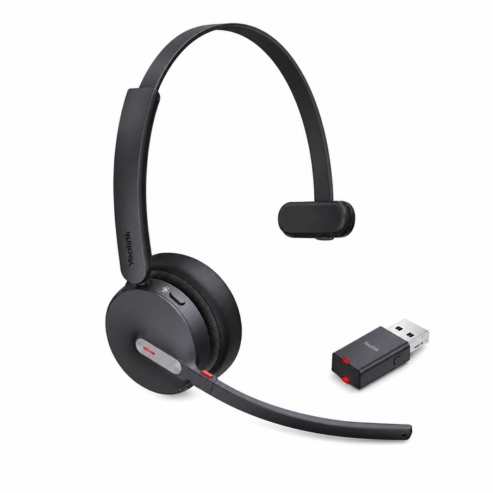Micro-casque sans fil Yealink WH64 Hybrid Mono DECT et Bluetooth
