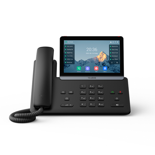 Téléphone à écran tactile SIP YEALINK T87W