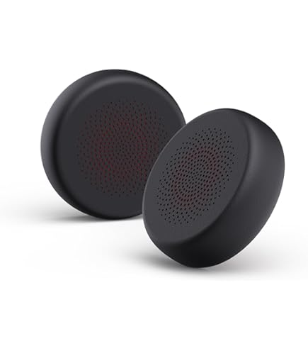 Coussinet d'oreille en cuir Yealink pour WH62/WH66 (1 pièce)