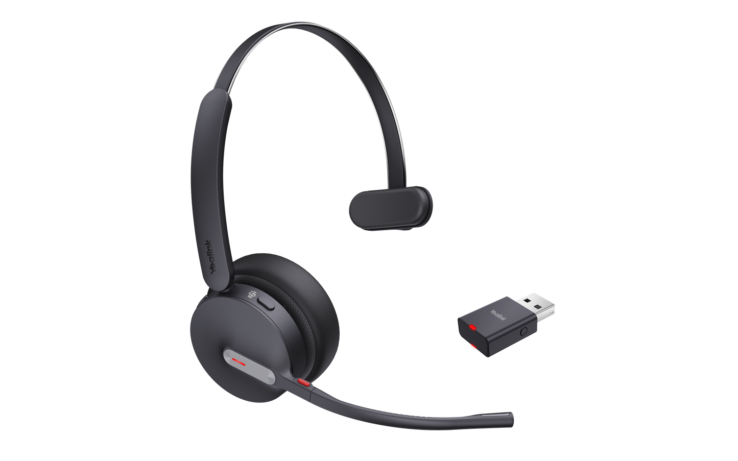 Micro-casque sans fil hybride Yealink WH64 Mono Dect & Bluetooth